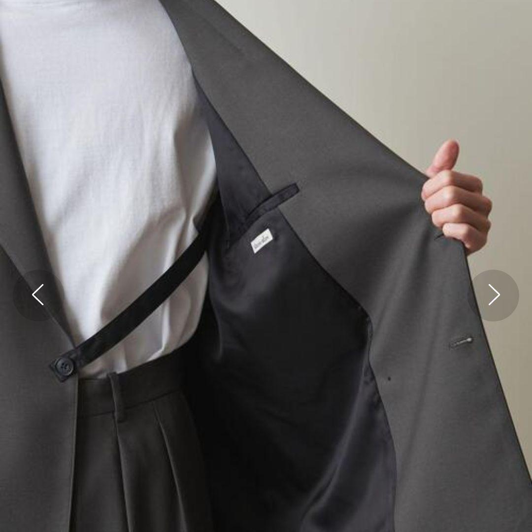 超高級★極美品★スティーブンアラン　ダブル6B　テーラードジャケット　ブラウン