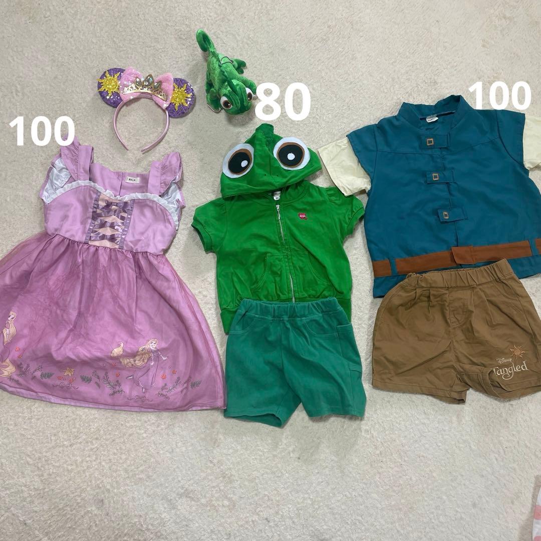 け*こ様 ラプンツェル　コスプレ　パスカル　ユージーン　セット売り