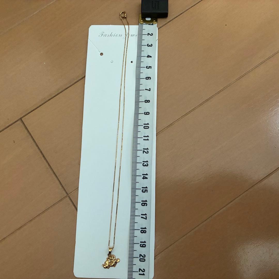 K18 ミッキー&ミニー ネックレス ダイヤ 18金 2.2g