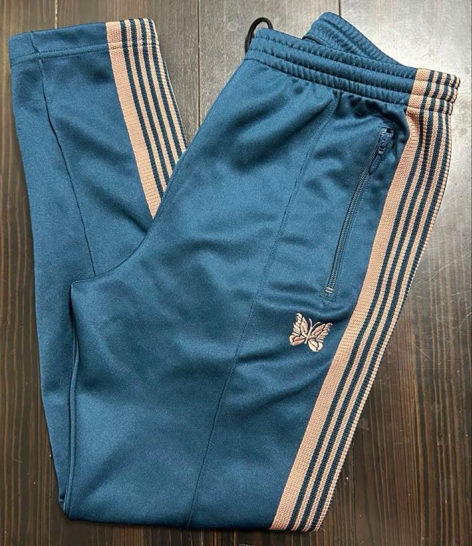 Needles 21ss トラックパンツ Sサイズ ティールグリーン