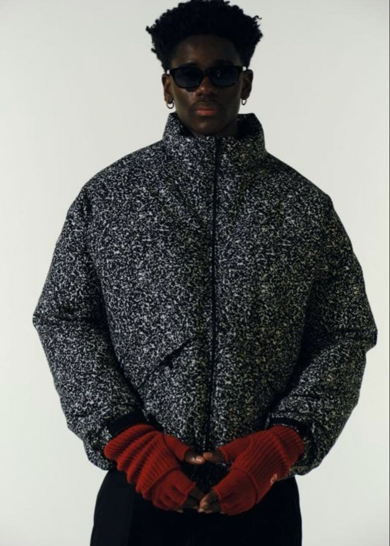 ジャケット・アウター COOTIE T/W Jacquard Down Jacket