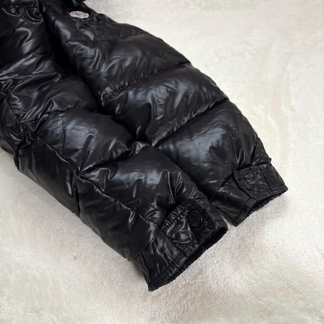 Lサイズ　MONCLER MAYA ダウンジャケット　ブラック　黒　3号表記