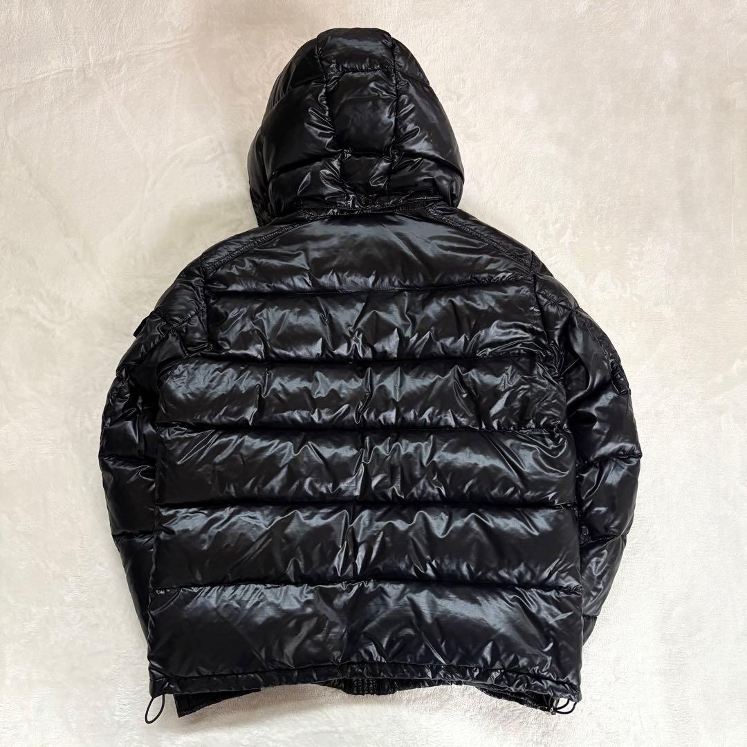 Lサイズ　MONCLER MAYA ダウンジャケット　ブラック　黒　3号表記