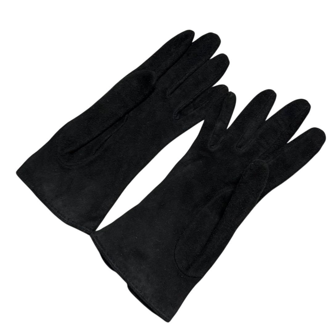 ❤️美品　GUCCIグッチ　スウェード　手袋グローブ　表記サイズ6.5