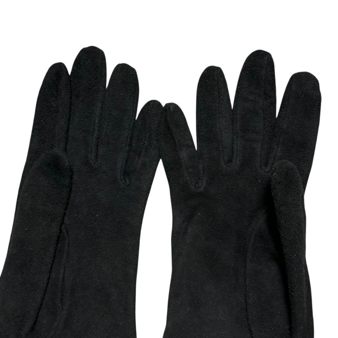 ❤️美品　GUCCIグッチ　スウェード　手袋グローブ　表記サイズ6.5