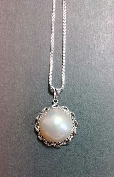 大きいマベパール❇️ペンダントチャーム❇️