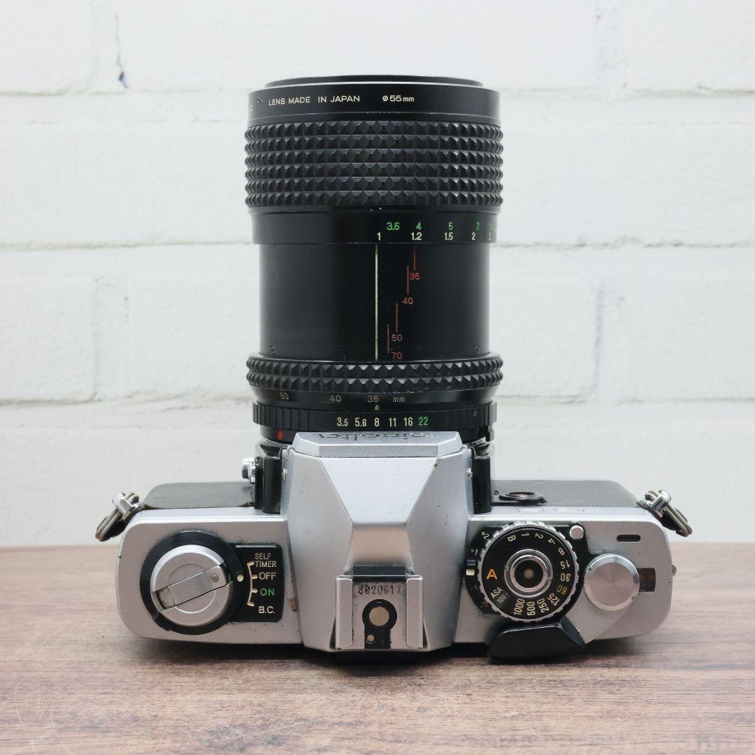 【完動品】minolta XG-S / MD ZOOM ROKKOR 35-70
