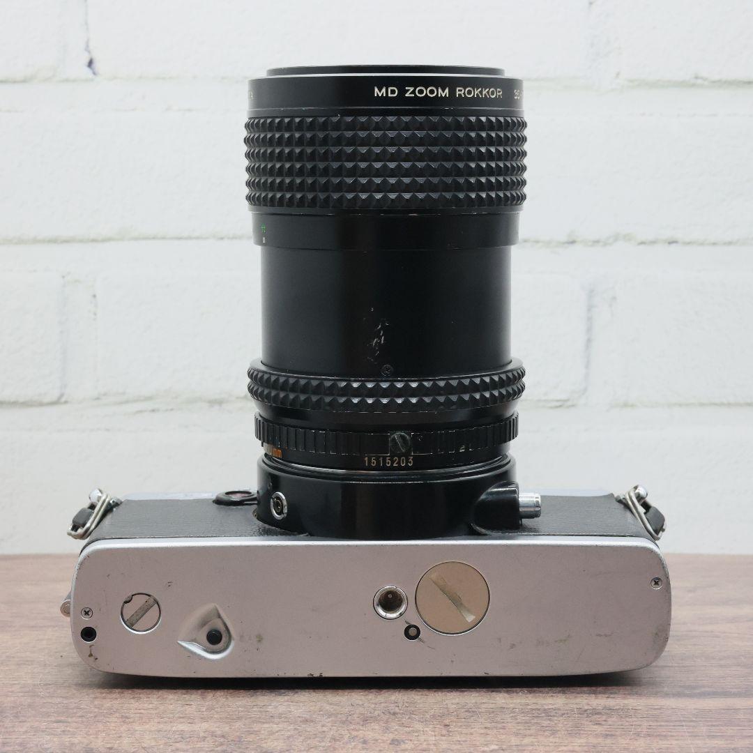 【完動品】minolta XG-S / MD ZOOM ROKKOR 35-70