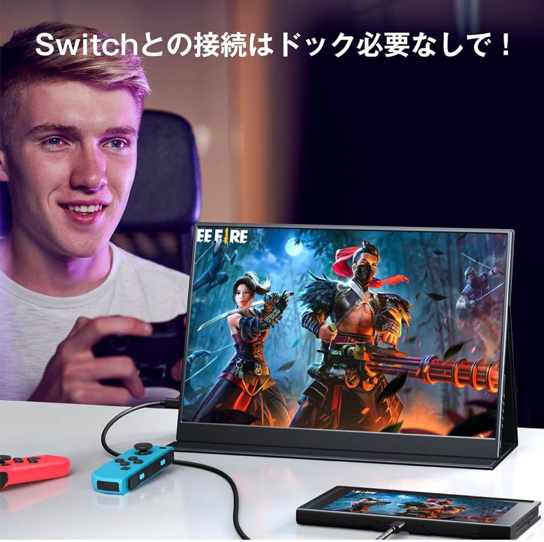 KEEP TIME 14インチ 2Kモバイルモニター 2K解像度