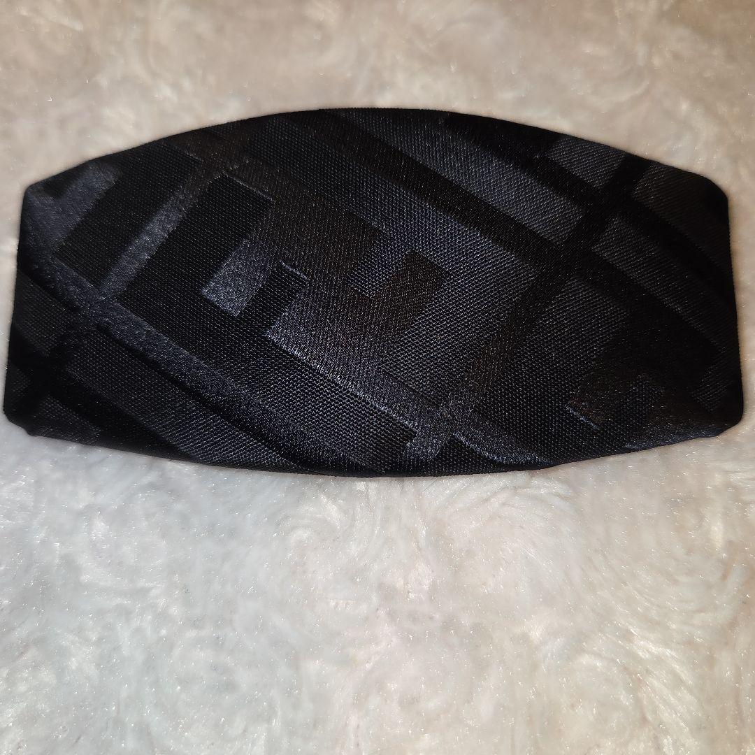 FENDI　 ズッカ柄バレッタ　ブラック