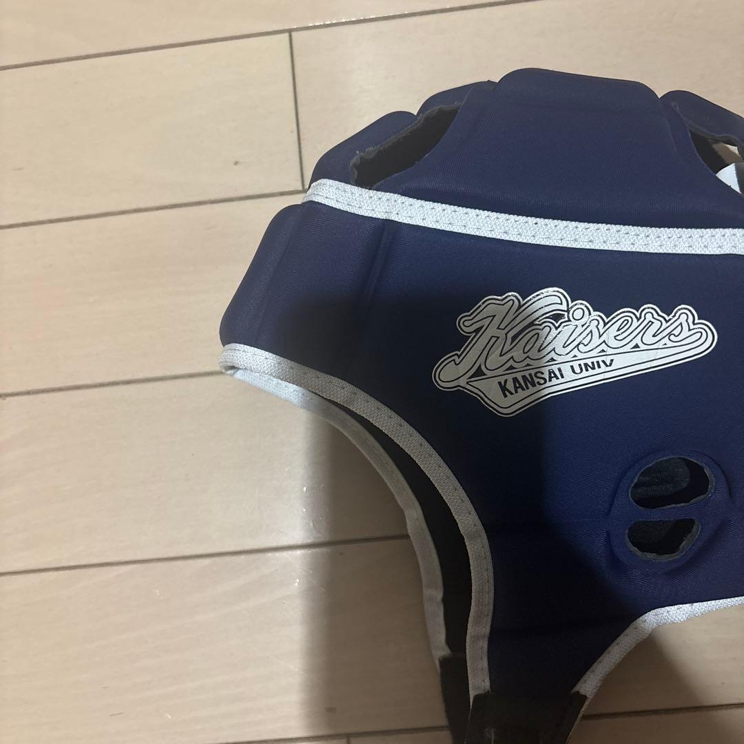 ヘッドキャップ　ネイビー