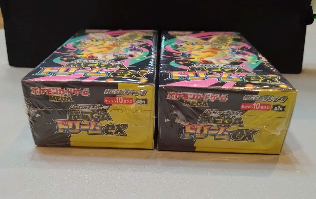 ポケモンカードゲーム メガドリームex シュリンク付き未開封　2BOX