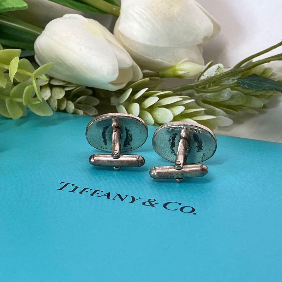 TIFFANY&Co.ティファニー カフス シルバー カフスボタン カフリンクス