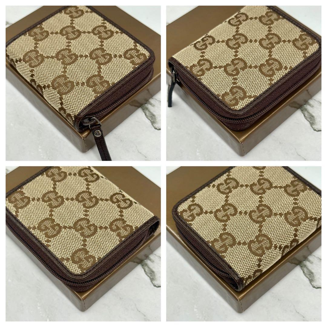 【新品未使用】GUCCI グッチ GG キャンバス ケース 小銭入れ