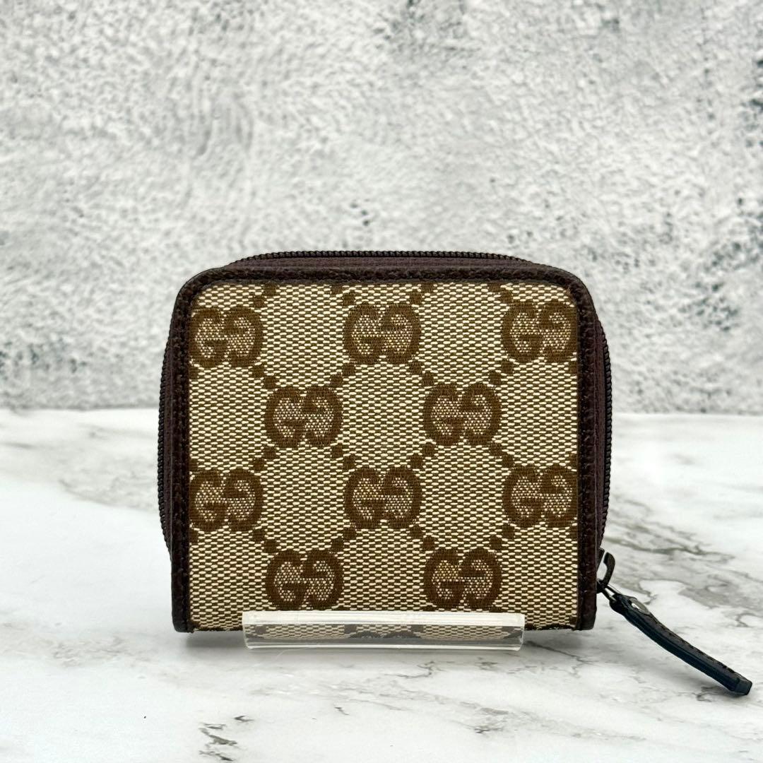 【新品未使用】GUCCI グッチ GG キャンバス ケース 小銭入れ