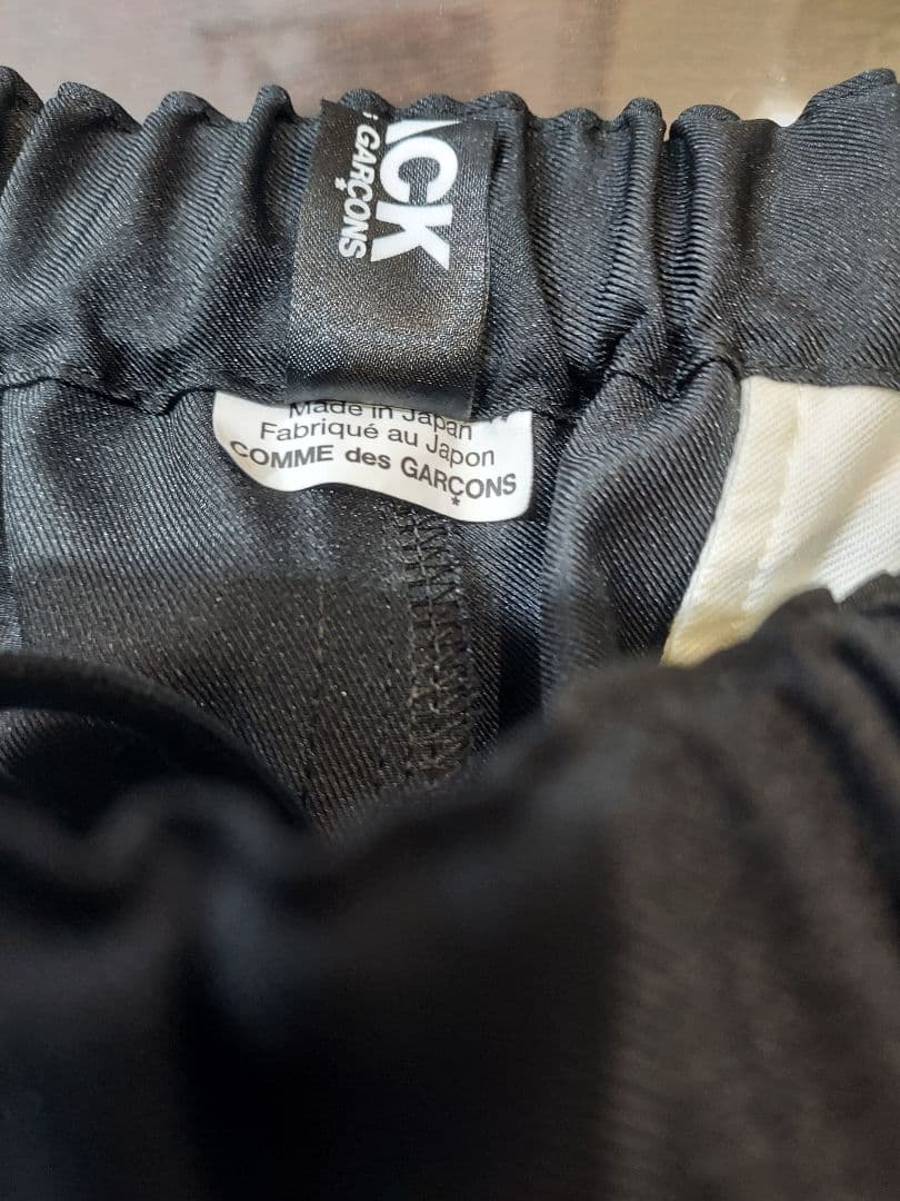 BLACK COMME des GARÇONS サルエルパンツ ブラック