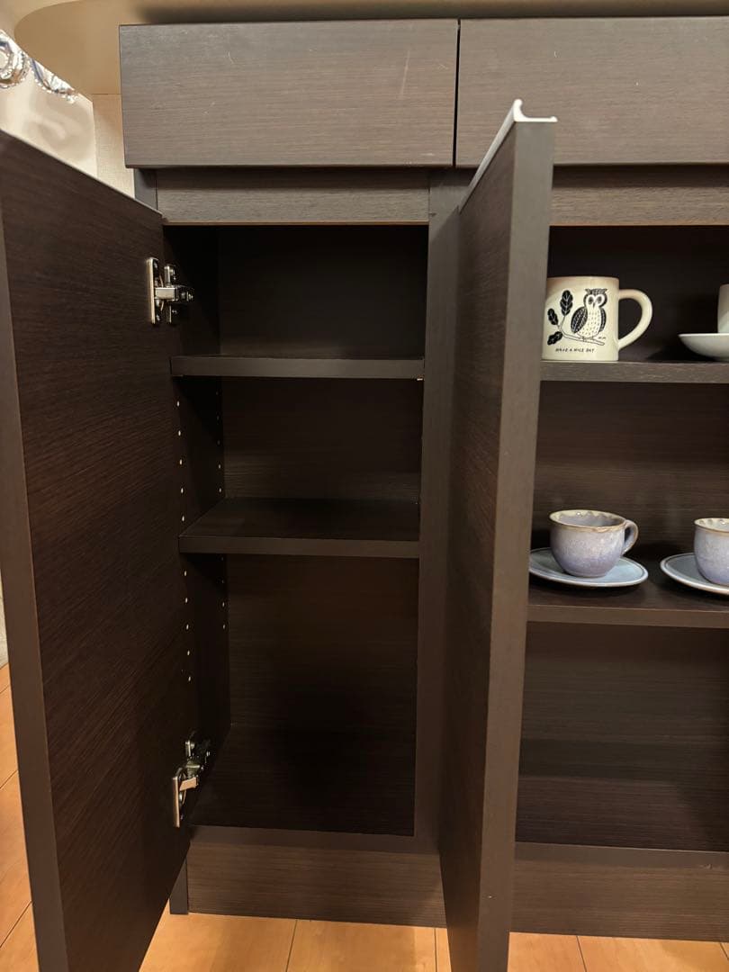 【最終値下げ・送料込・3月末まで】ディノス　キッチンカウンター下収納