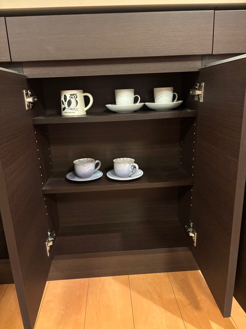 【最終値下げ・送料込・3月末まで】ディノス　キッチンカウンター下収納