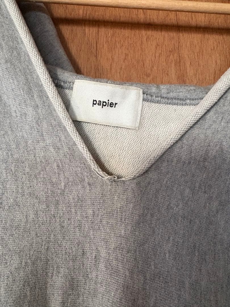 トップス papier Broken parker