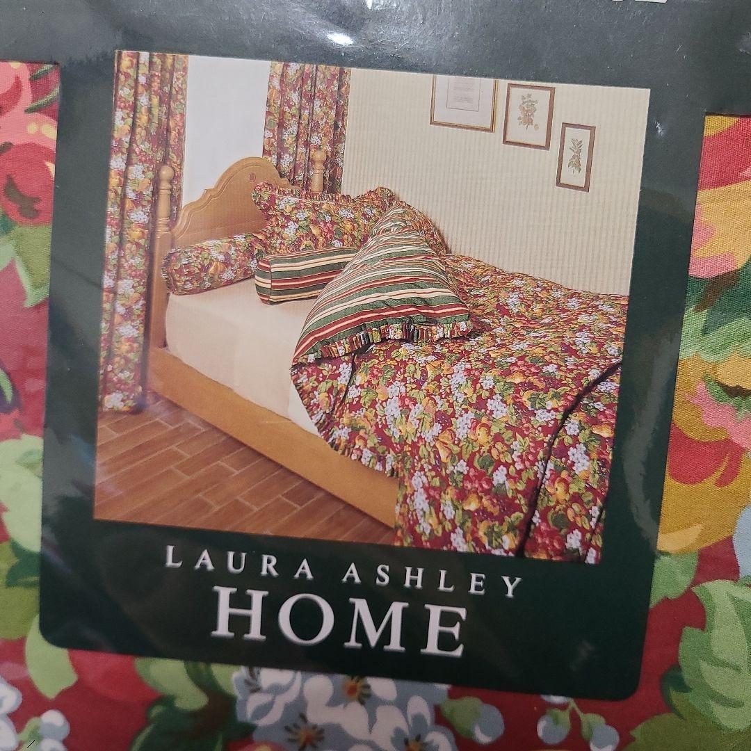 LAURA ASHLEY フラワーコンフォータケース ダブル用