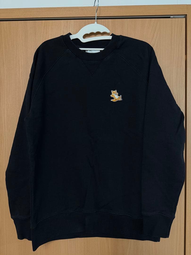 MAISON KITSUNÉ ブラック スウェット Mサイズ