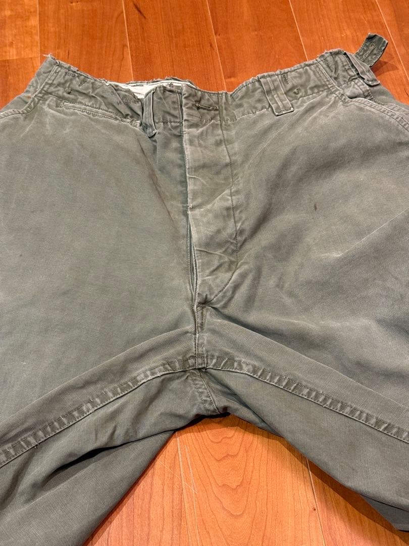 格安 40s US ARMY M45 フィールドパンツ W32 L32