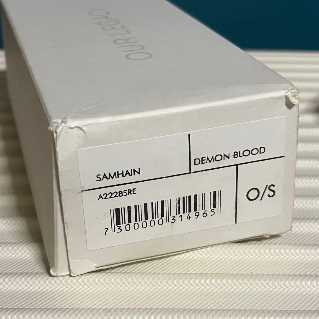 Our Legacy M.SAMHAIN DEMON BLOOD サングラス