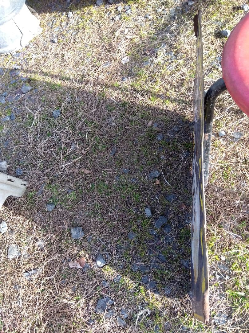 ♪戦前の琺瑯看板　キングオヤコランプ　いたみ、錆　　501ZXXです。