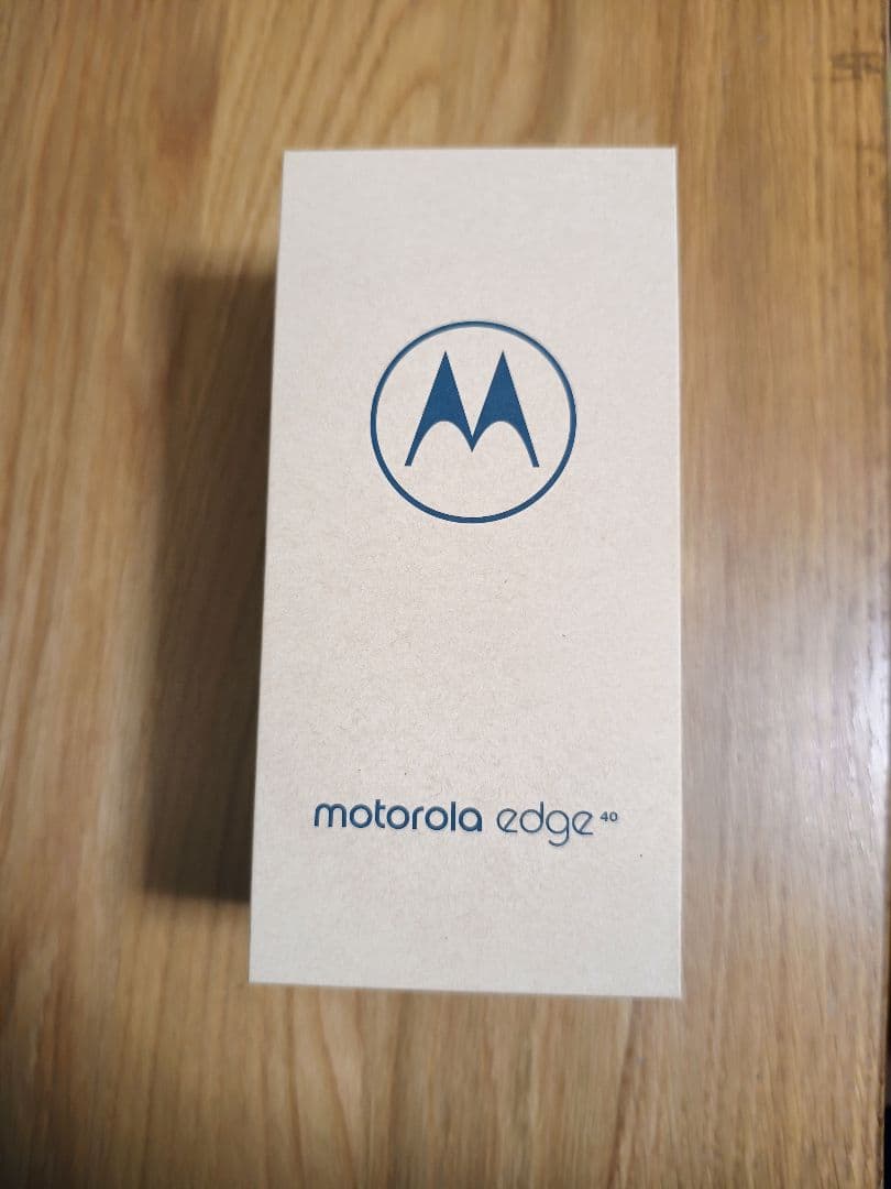 motorola edge 40 ブルー 本体