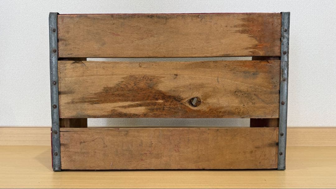 値下げしました‼️ドクターペッパー　木箱ビンテージ　アンティークDr.pepper