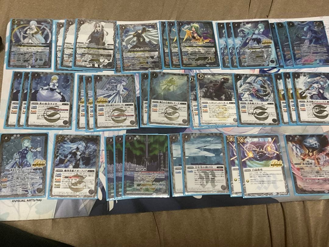 バトスピ フレミア　氷姫デッキ　調整パーツ付き