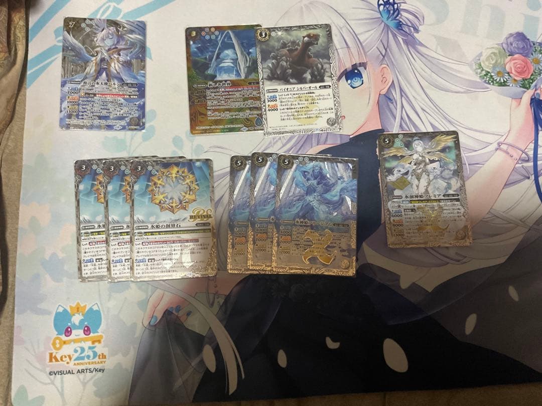 バトスピ フレミア　氷姫デッキ　調整パーツ付き