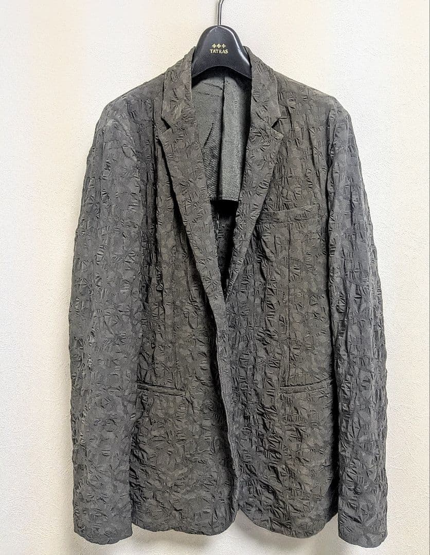 EMPORIO ARMANI グレー テーラードジャケット(AY)