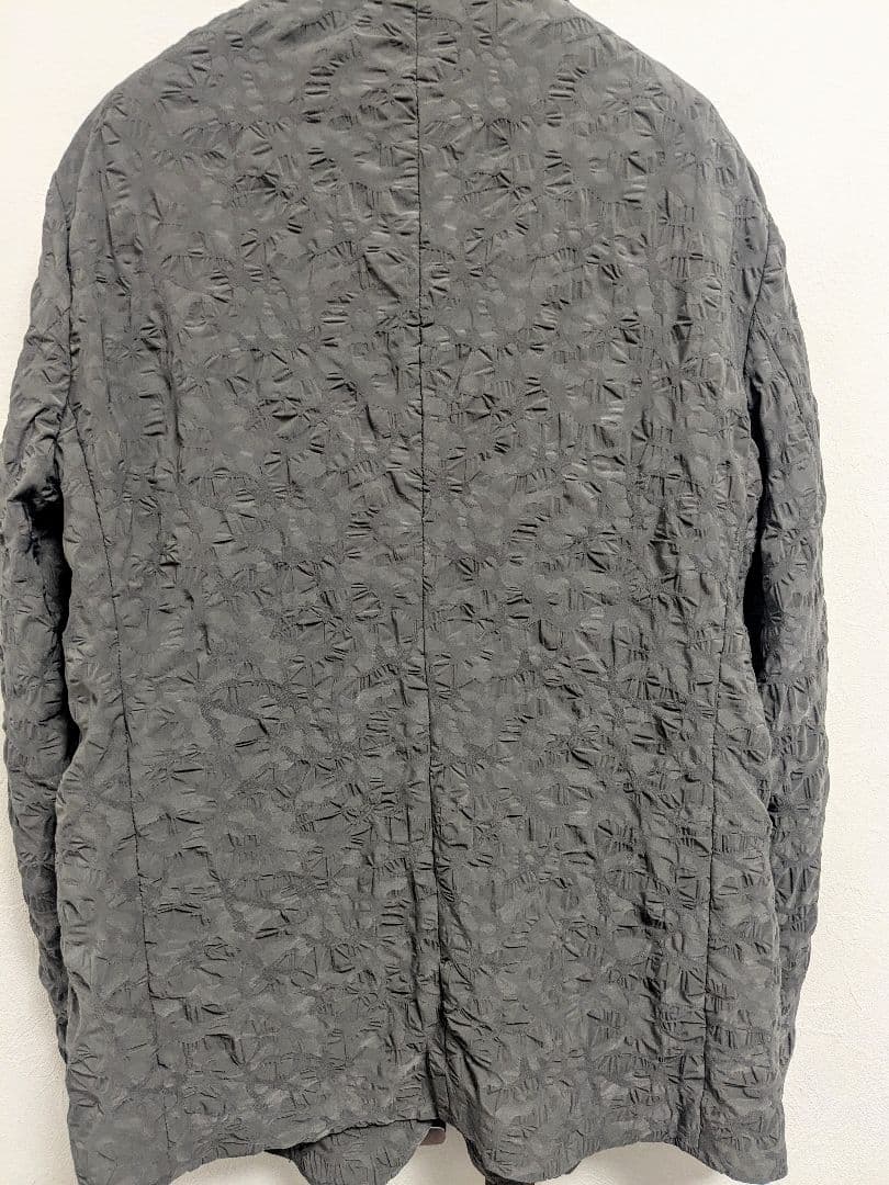 EMPORIO ARMANI グレー テーラードジャケット(AY)