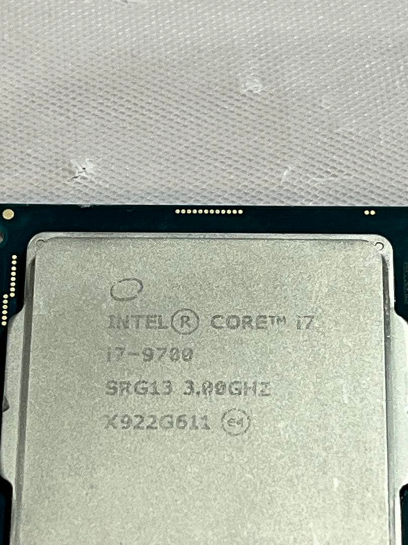 CPU Intel Core i7 9700