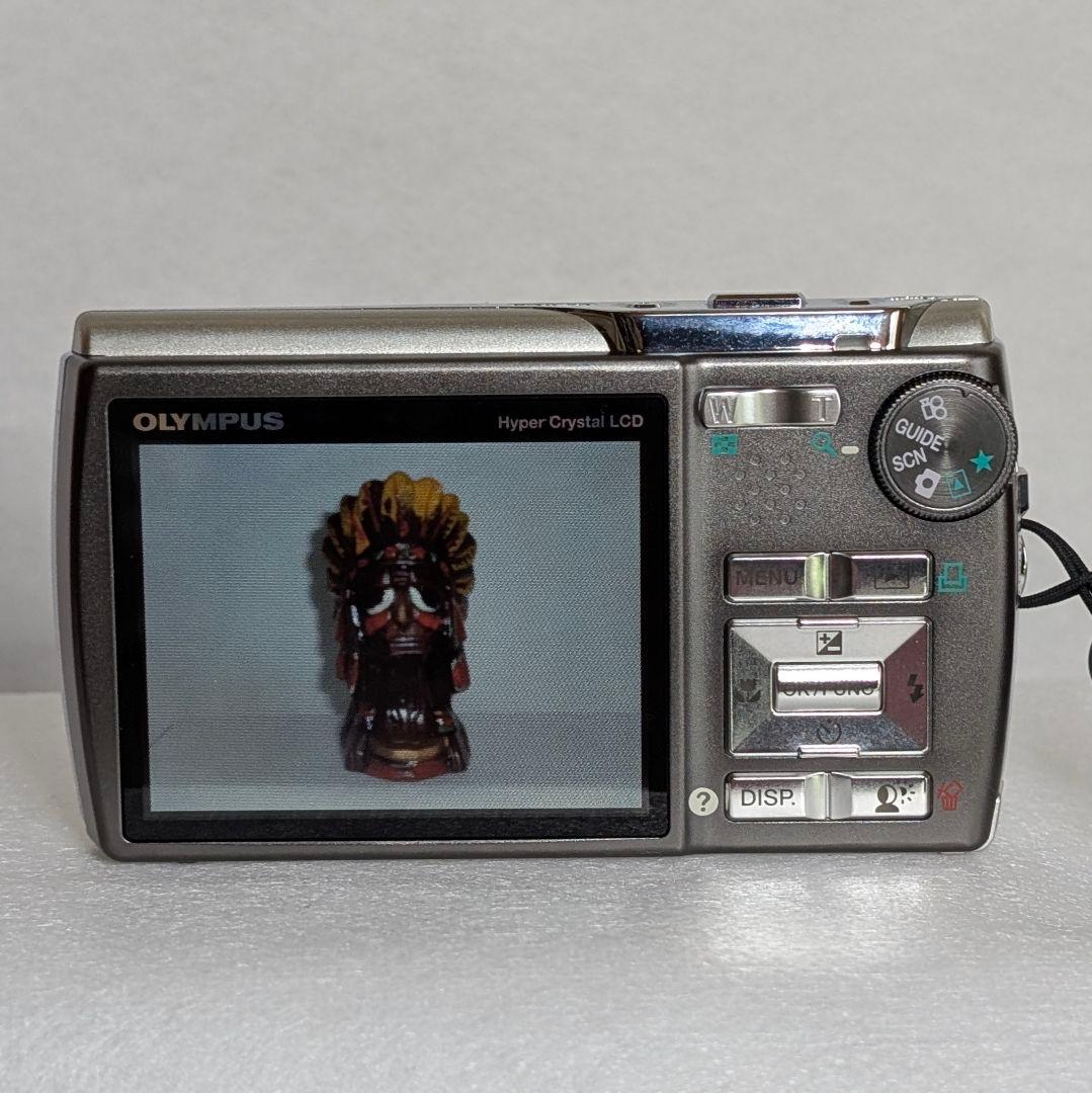 OLYMPUS μ830 シルバー オールド コンデジ 動作確認済