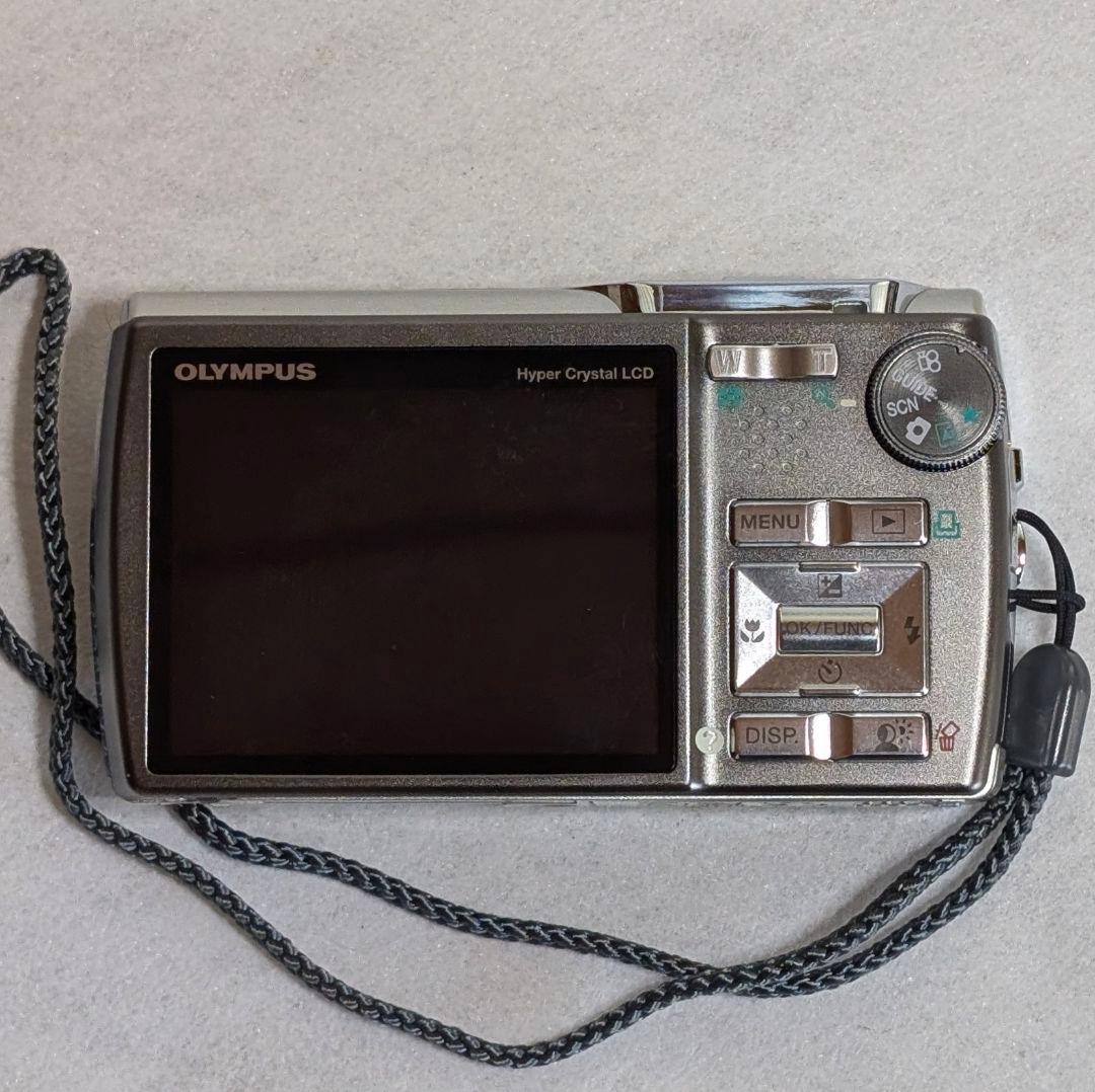 OLYMPUS μ830 シルバー オールド コンデジ 動作確認済