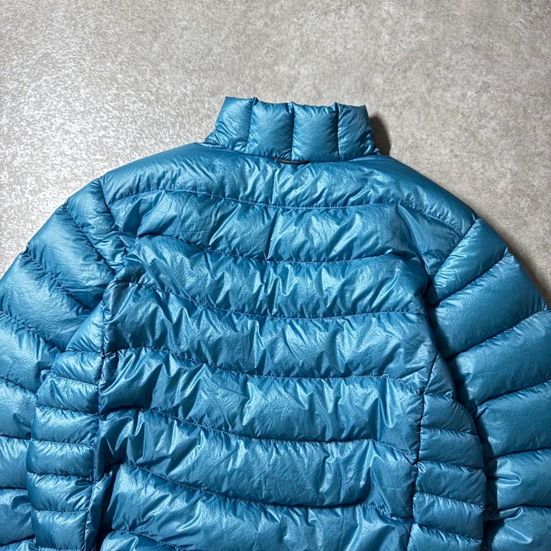 columbia down jacket puffer padded 水色