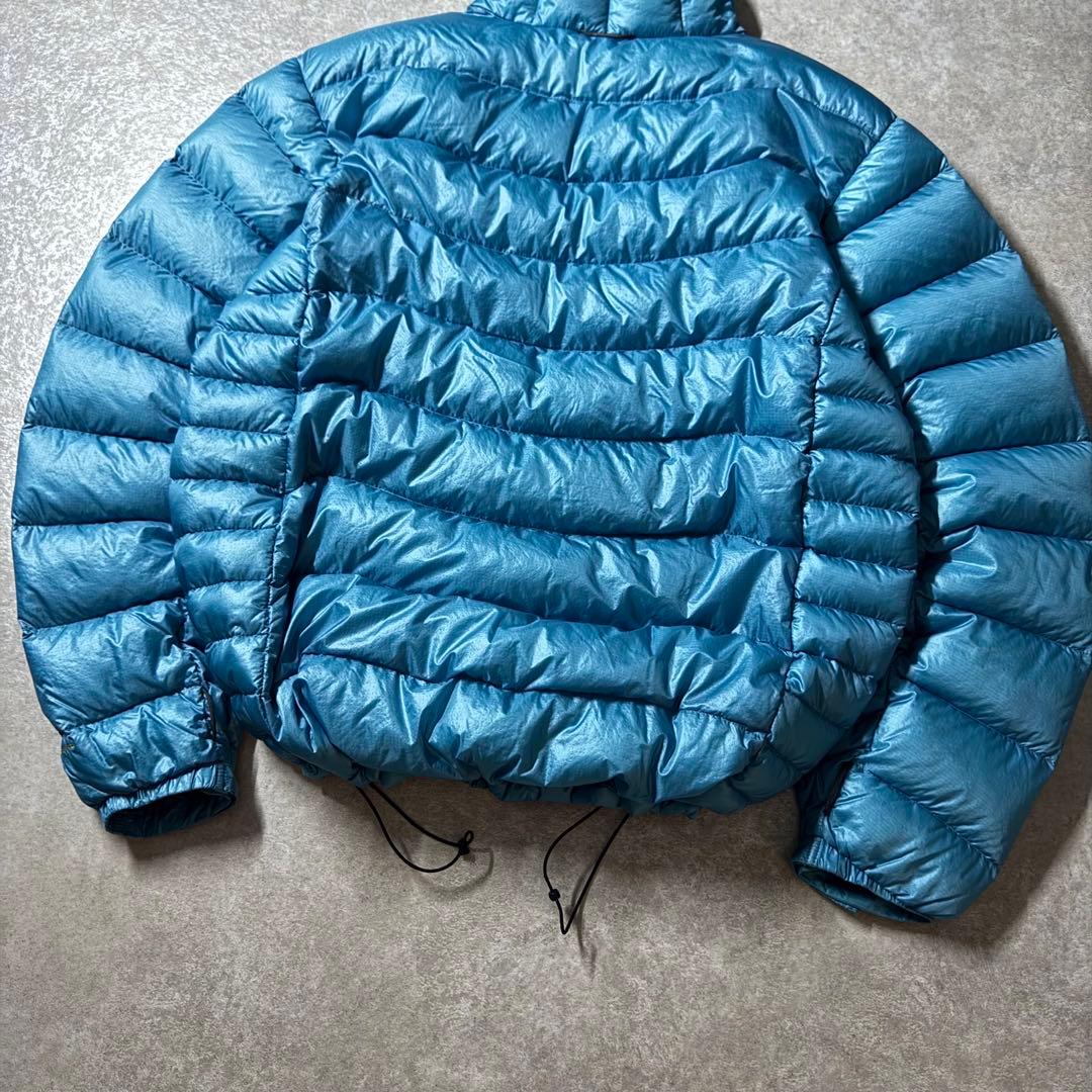 columbia down jacket puffer padded 水色