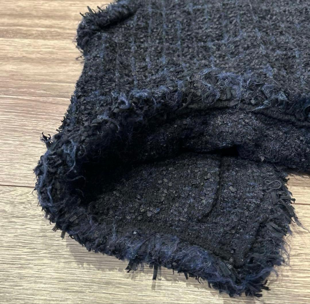 ユナイテッドアローズ ミックスチェックツイードニットベスト