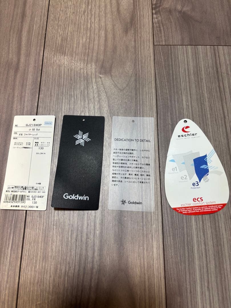 Goldwin 子供 ジュニア スキーウェア レーシングGJ21840P