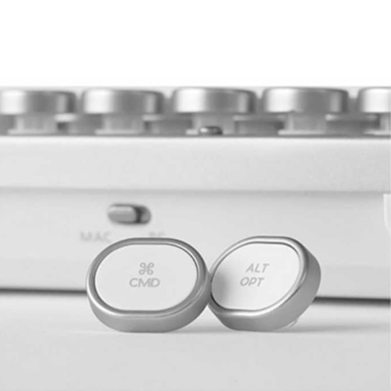 AZIO レトロクラシック コンパクト ワイヤレスキーボード メープル