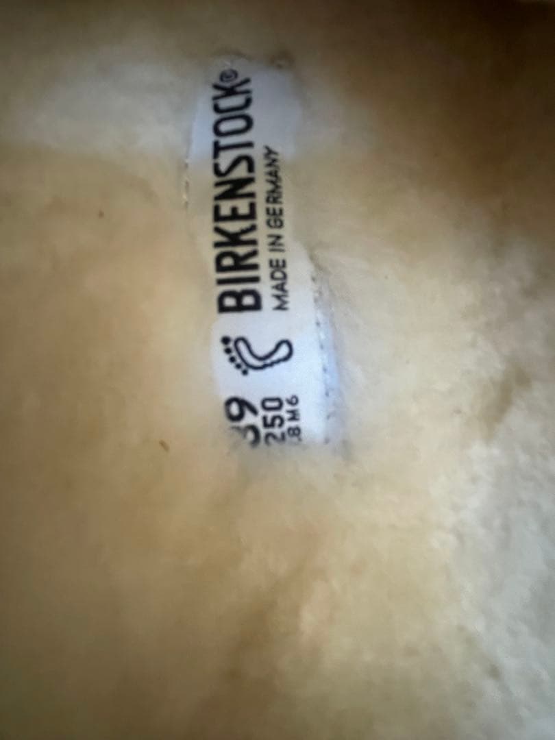 ビルケンシュトック 39 試し履きのみ