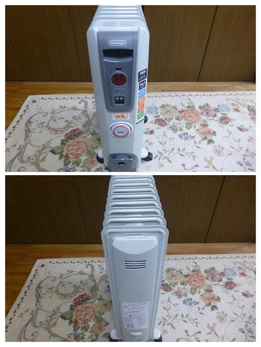 【美品】デロンギ オイルヒーター　H770812EFSN-GY