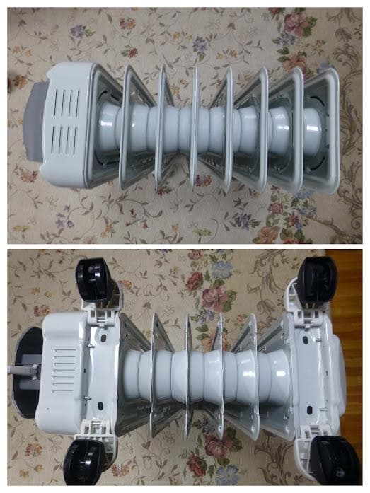 【美品】デロンギ オイルヒーター　H770812EFSN-GY