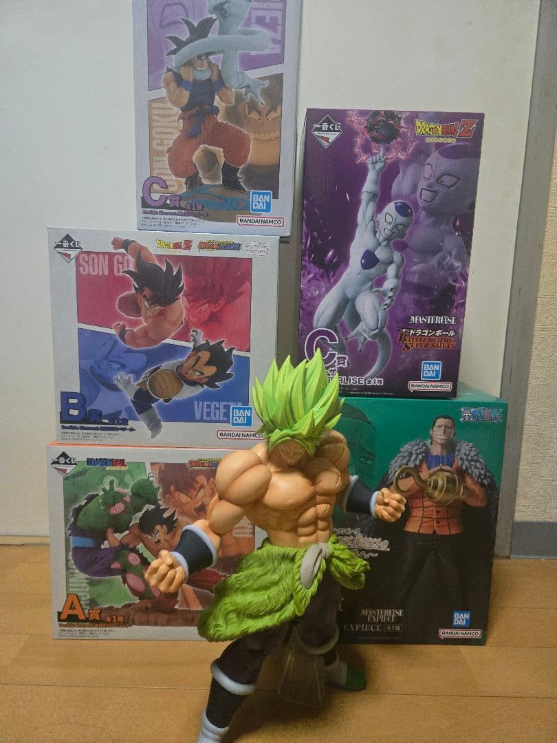 激安★最安値ドラゴンボール一番くじフィギュア5個ワンピース1個1000円台