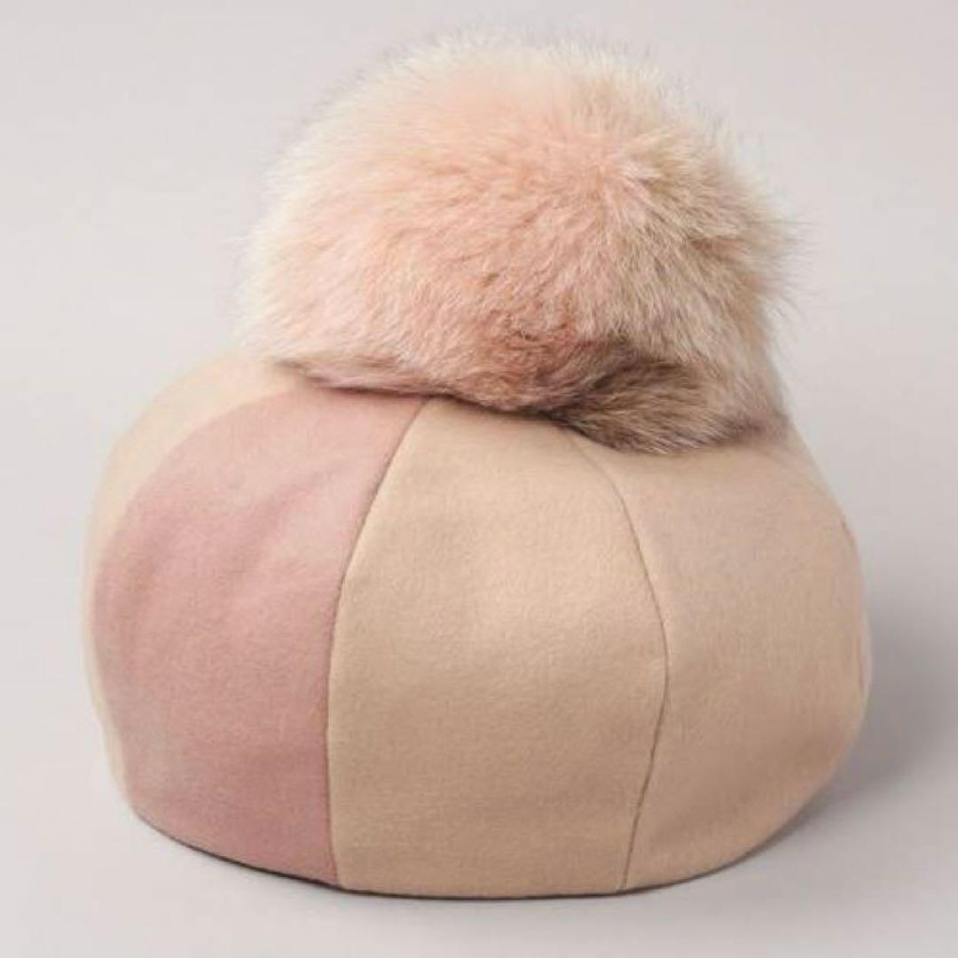 CA4LA★カシラマシュマロDISHポンポンベレー帽