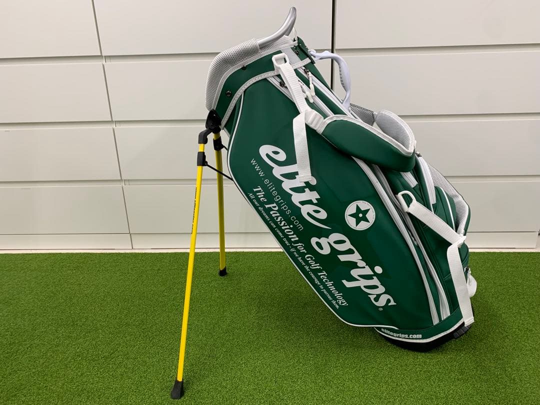 エリートグリップ elite grips スタンドキャディバッグ グリーン