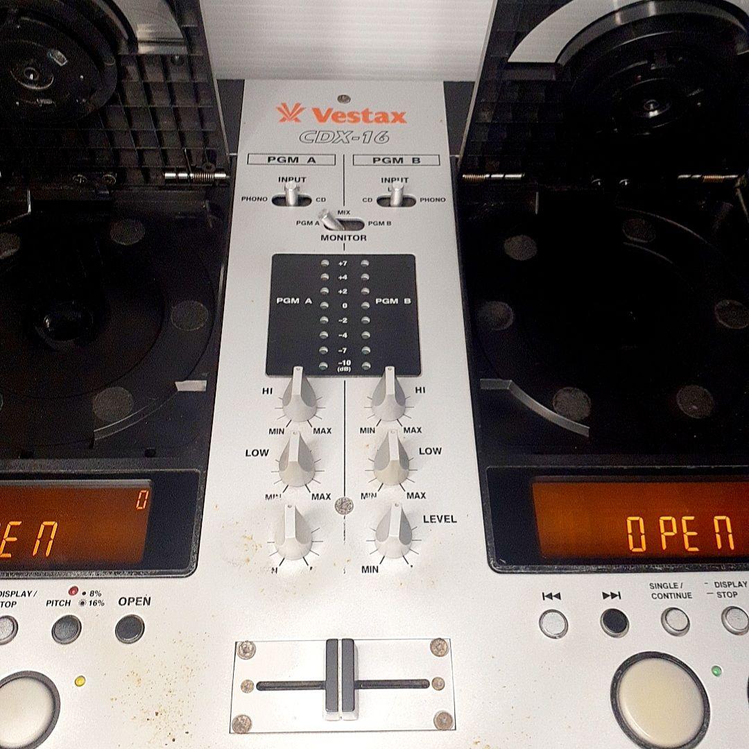 VESTAX デュアルCDプレーヤー CDX-16 CDJ