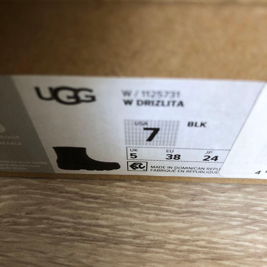 UGG ブーツ　ブラック　24㎝